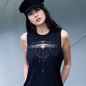 SCARAB SLEEVELESS